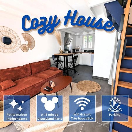 Cozy House - 15 Min Disneyland - 2 Parkings - Fibre 南特伊·莱斯莫 外观 照片